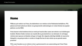 What Frimu.nl website looked like in 2020 (3 years ago)