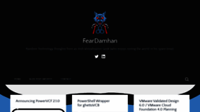 What Feardamhan.com website looked like in 2020 (3 years ago)