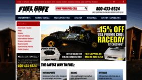 What Fuelsafe.com website looked like in 2020 (3 years ago)