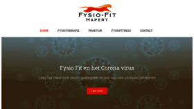 What Fysiofithapert.nl website looked like in 2020 (3 years ago)