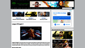What Freepcgamers.com website looked like in 2020 (3 years ago)