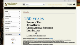 What French-horn.com website looked like in 2020 (3 years ago)