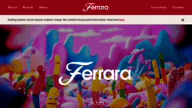 What Ferrarapan.com website looked like in 2020 (3 years ago)