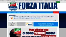 What Forzaitalia.it website looked like in 2020 (3 years ago)