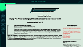 What Flyingpenpress.com website looked like in 2020 (3 years ago)