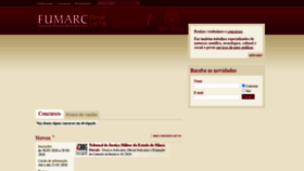 What Fumarc.com.br website looked like in 2020 (3 years ago)