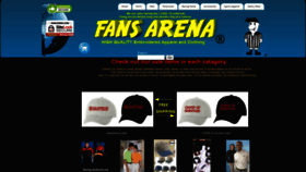 What Fansarena.com website looked like in 2020 (3 years ago)