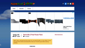 What Farmville2gifts.net website looked like in 2020 (3 years ago)