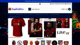 What Fussball2u.com website looked like in 2020 (3 years ago)