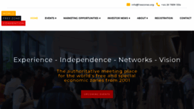What Freezones.org website looked like in 2020 (3 years ago)