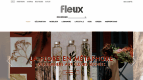 What Fleux.com website looked like in 2020 (3 years ago)