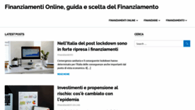 What Finanziamentionline-info.com website looked like in 2020 (3 years ago)