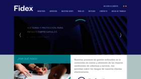 What Fidex.com.mx website looked like in 2020 (3 years ago)