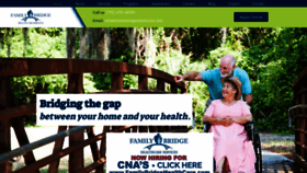 What Familybridgehealthcare.com website looked like in 2020 (3 years ago)