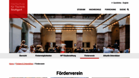 What Freunde.hft-stuttgart.de website looked like in 2020 (3 years ago)