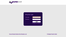 What Faccendafoods.epayslips.co.uk website looked like in 2020 (3 years ago)