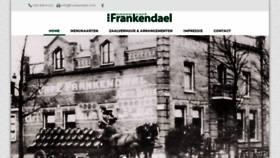 What Frankendael.com website looked like in 2020 (3 years ago)