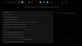 What F1stream.me website looked like in 2020 (3 years ago)