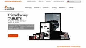 What Friendlyway.de website looked like in 2020 (3 years ago)