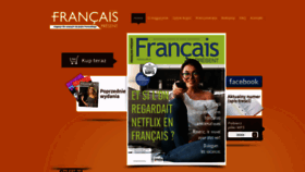 What Francais.edu.pl website looked like in 2020 (3 years ago)