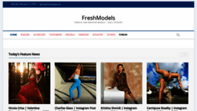 What Freshmodels.net website looked like in 2020 (3 years ago)