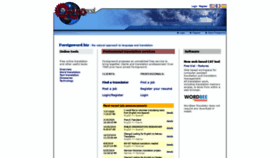 What Foreignword.biz website looked like in 2020 (3 years ago)