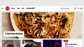 What Foodnetwork.com website looked like in 2020 (3 years ago)