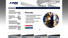 What Fipas.cz website looked like in 2020 (3 years ago)