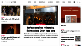 What Fashionunited.ca website looked like in 2020 (3 years ago)