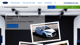 What Ford71.fr website looked like in 2020 (5 years ago)