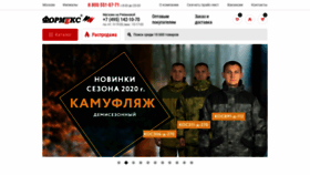 What Formeks.ru website looked like in 2020 (3 years ago)
