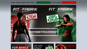 What Fitfabrik.at website looked like in 2020 (3 years ago)