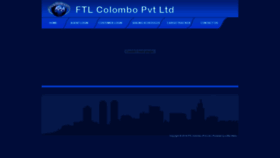 What Ftl.lk website looked like in 2020 (3 years ago)