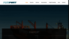 What Fineport.com.ar website looked like in 2020 (3 years ago)