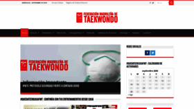 What Fmtaekwondo.es website looked like in 2020 (3 years ago)