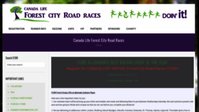 What Forestcityroadraces.com website looked like in 2020 (3 years ago)