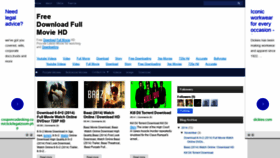 What Free-download-full-movie-hd.blogspot.com website looked like in 2020 (3 years ago)