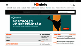 What Forum.portfolio.hu website looked like in 2020 (3 years ago)