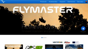 What Flymaster-avionics.com website looked like in 2020 (3 years ago)
