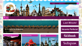 What Funtravel.ro website looked like in 2020 (3 years ago)