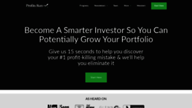 What Forexprofitcaster.com website looked like in 2020 (3 years ago)