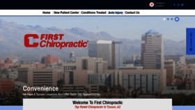 What Firstchiro.com website looked like in 2020 (3 years ago)