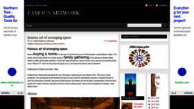 What Famousartwork1.blogspot.com website looked like in 2020 (3 years ago)