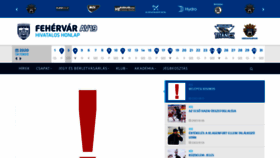What Fehervarav19.hu website looked like in 2020 (3 years ago)