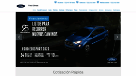 What Fordgimsa.mx website looked like in 2020 (3 years ago)