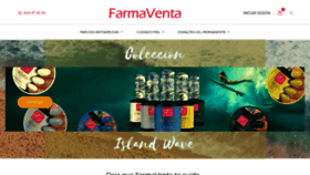 What Farmaventa.es website looked like in 2020 (3 years ago)