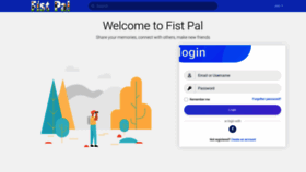 What Fistpal.com website looked like in 2020 (3 years ago)