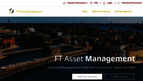 What Ftassetmanagement.com website looked like in 2020 (3 years ago)