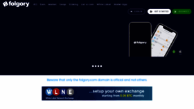 What Folgory.com website looked like in 2020 (3 years ago)