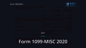 What Forms-1099.com website looked like in 2020 (3 years ago)